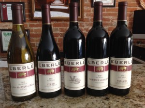 Eberle wines 6-27-14