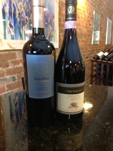 Vina Alicia Cabernet Sauvignon from Argentina & Vina I Tre Vescovi Barbera d'Asti from Italy!