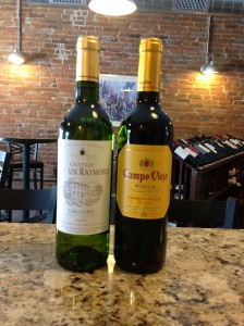 Today we are tasting Chateau Sylvain Raymond White Bordeaux & Campo Viejo Tempranillo! 