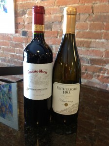 Today we are tasting Cousino-Macul Cabernet Sauvignon & Rutherford Hill Napa Valley Chardonnay!