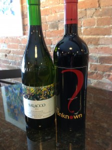 Today we are tasting Saracco Moscato D'Asti & The Unknown!