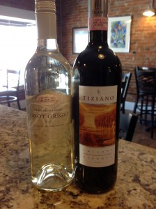 Today we are tasting Ferrari-Carano Pinot Grigio & Tiziano Chianti Riserva!