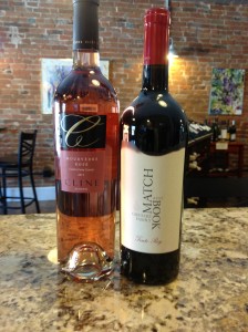 Today we are tasting Cline Mourvedre Rose & Match Book Tinto Rey!