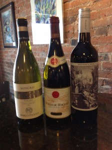 Today we are tasting Marco Felluga Pinot Grigio, E. Guigal Costes Du Rhone,  & First Drop Mother's Ruin Cabernet Sauvignon!