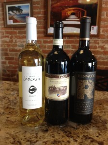 Three new wines to taste!