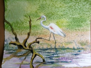 Wine & Watercolor 5-29 one